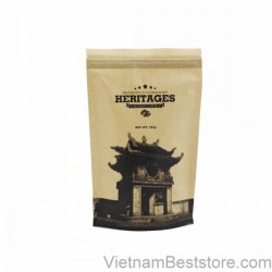 Heritages Coffee Kraft bag  Bean-225g 
