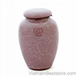 Tea Jar pattern  purple veinstone