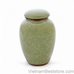 Tea Jar pattern  green veinstone