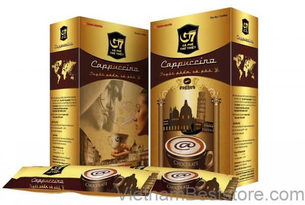 G7 Cappuccino Chocolate – Boxes 12 sticks 18gr